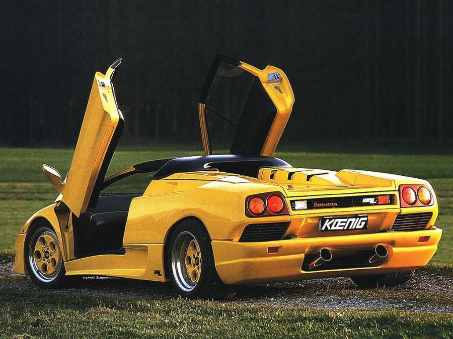  Lamborghini Diablo VT Roadster Ver.1 by Koenig 1995 года  (фото 1 из 1)